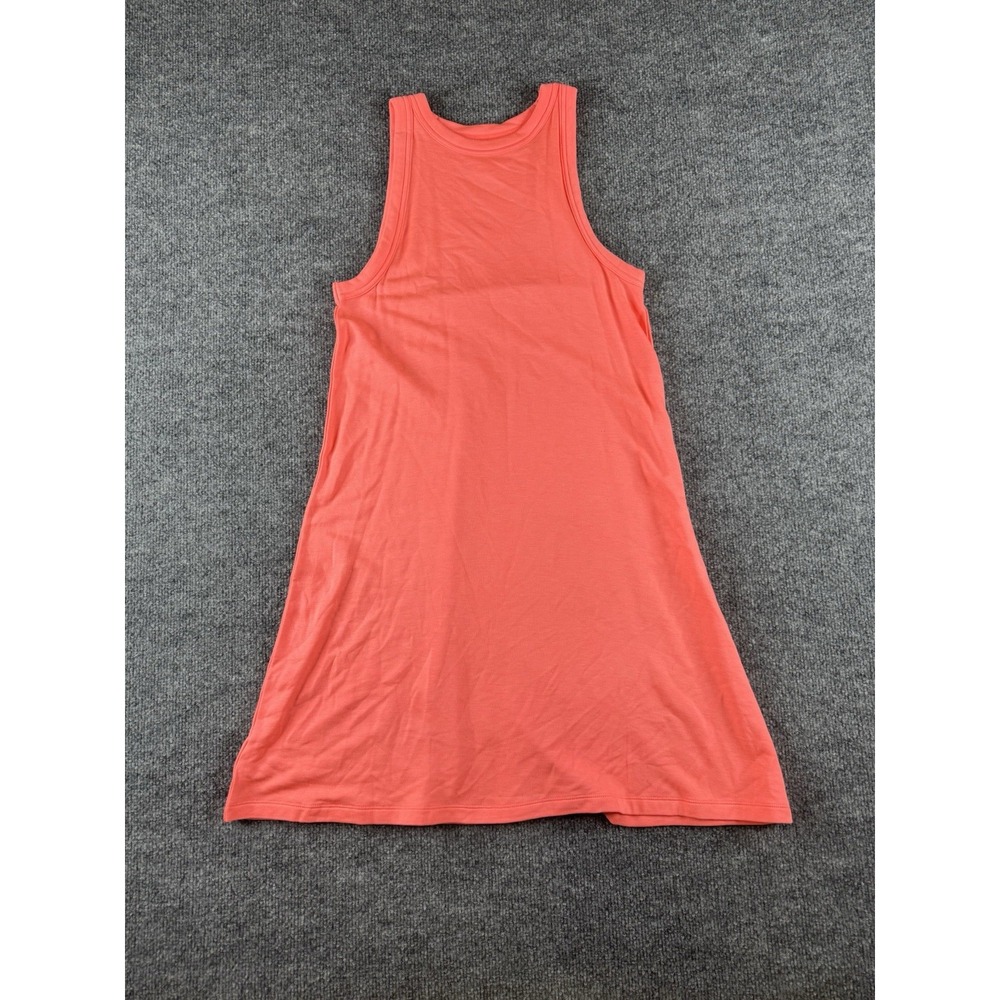 Lou & Grey Signaturesoft Tank Dress Coral Pink Sleeveless Women's XS Casual